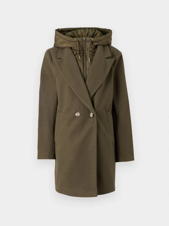 Zdjęcie produktu Płaszcz zimowy Vero Moda ciemnozielony