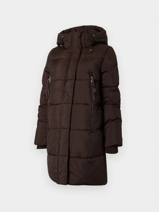 Zdjęcie produktu Płaszcz zimowy Vero Moda ciemnobrązowy