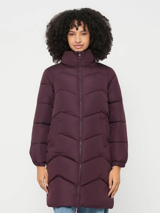 Zdjęcie produktu Płaszcz zimowy Vero Moda bordowy