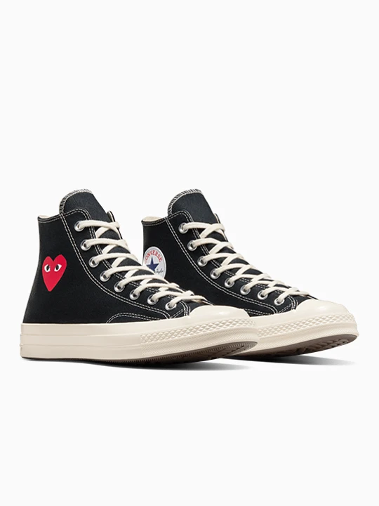 Zdjęcie produktu PLAY Comme des Garçons Single Heart Chuck 70 Converse Czarny