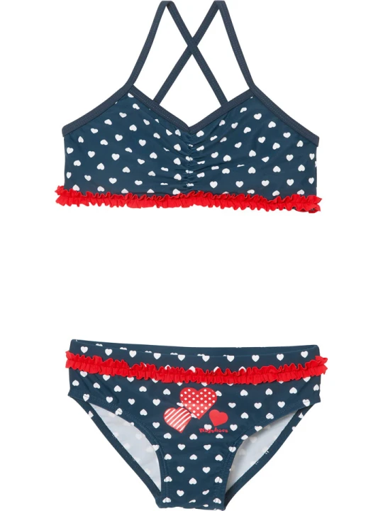 Zdjęcie produktu Playshoes Bikini w kolorze granatowym ze wzorem rozmiar: 134/140