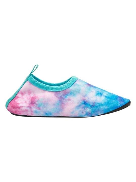 Zdjęcie produktu Playshoes Buty "Batik" w kolorze niebiesko-jasnoróżowym do chodzenia na boso rozmiar: 28/29