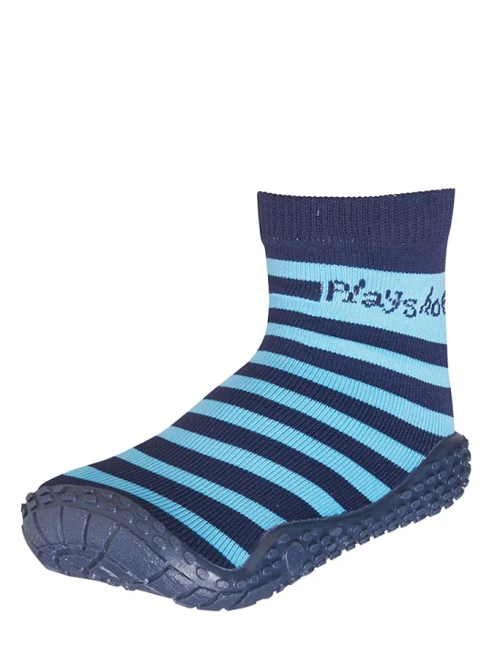 Zdjęcie produktu Playshoes Buty kąpielowe w kolorze granatowo-błękitnym rozmiar: 22 / 23