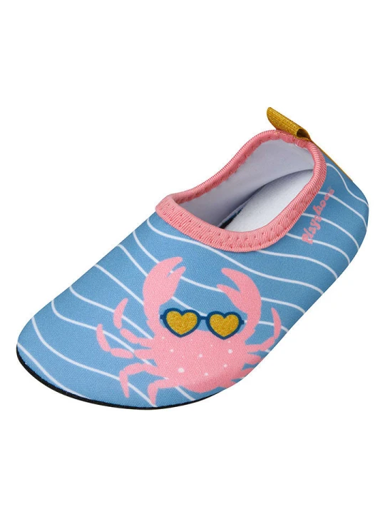 Zdjęcie produktu Playshoes Buty kąpielowe w kolorze jasnoróżowo-błękitnym rozmiar: 20/21