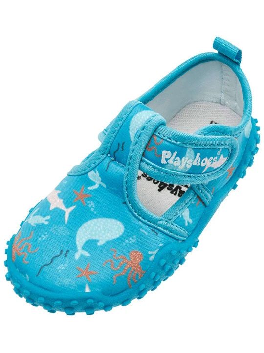 Zdjęcie produktu Playshoes Buty kąpielowe w kolorze niebieskim rozmiar: 32/33