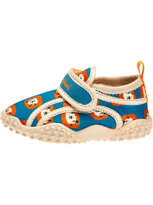 Zdjęcie produktu Playshoes Buty kąpielowe w kolorze niebiesko-pomarańczowym rozmiar: 22/23