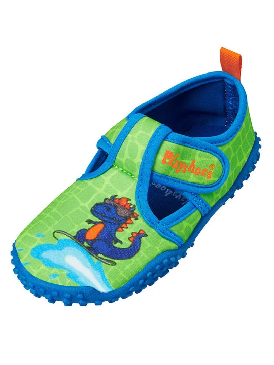 Zdjęcie produktu Playshoes Buty kąpielowe w kolorze zielonym rozmiar: 22 / 23