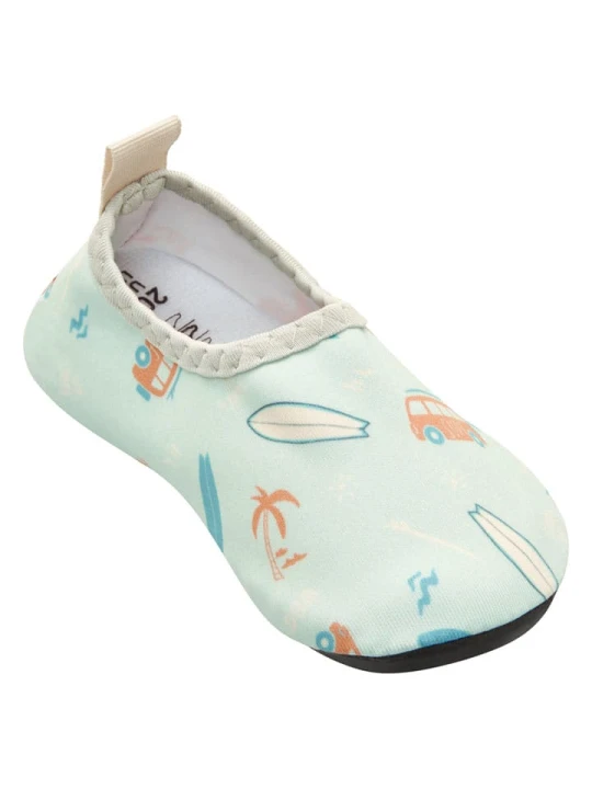 Zdjęcie produktu Playshoes Buty "Surf-Bus" w kolorze błękitnym do chodzenia na boso rozmiar: 22/23