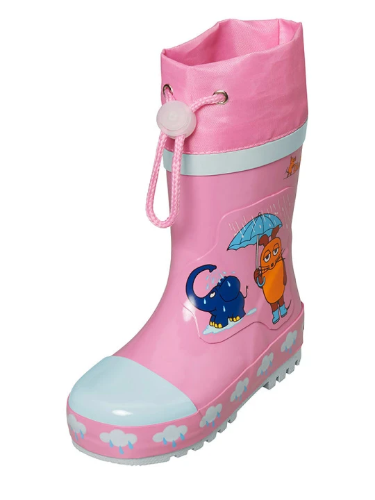 Zdjęcie produktu Playshoes Kalosze w kolorze jasnoróżowym rozmiar: 26/27