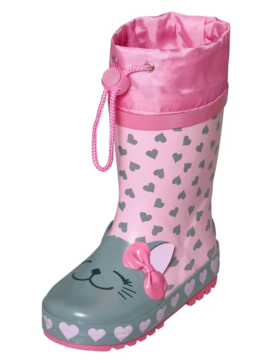 Zdjęcie produktu Playshoes Kalosze w kolorze jasnoróżowym rozmiar: 31