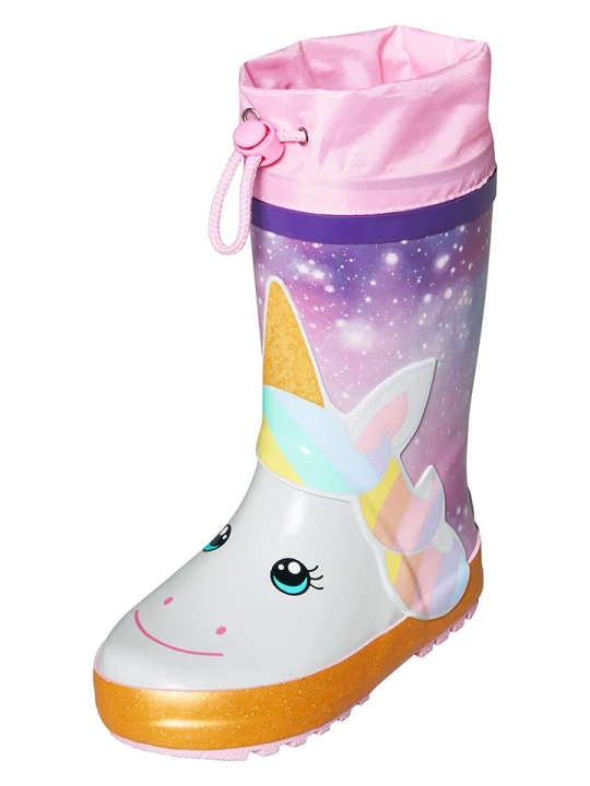 Zdjęcie produktu Playshoes Kalosze w kolorze lawendowym rozmiar: 27