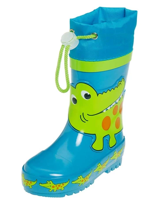 Zdjęcie produktu Playshoes Kalosze w kolorze zielono-turkusowym rozmiar: 30 / 31