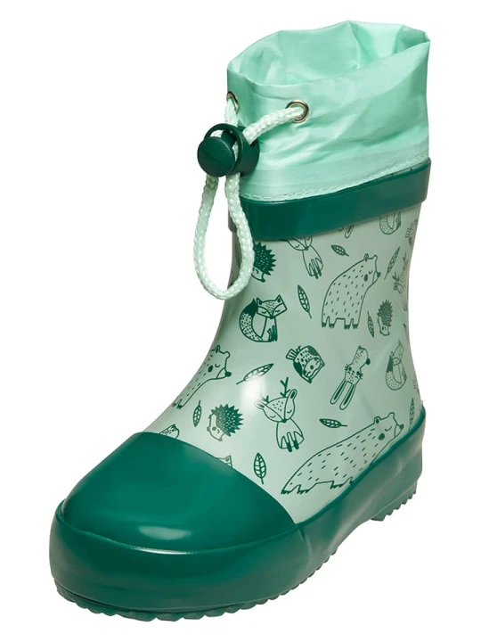 Zdjęcie produktu Playshoes Kalosze w kolorze zielonym rozmiar: 25