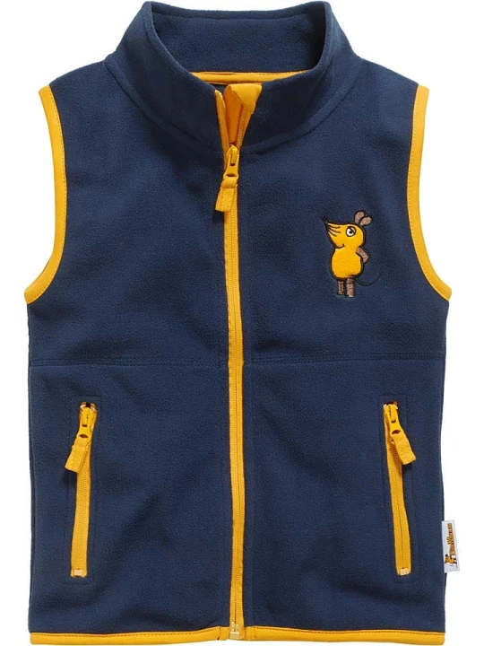 Zdjęcie produktu Playshoes Kamizelka polarowa w kolorze granatowym rozmiar: 98