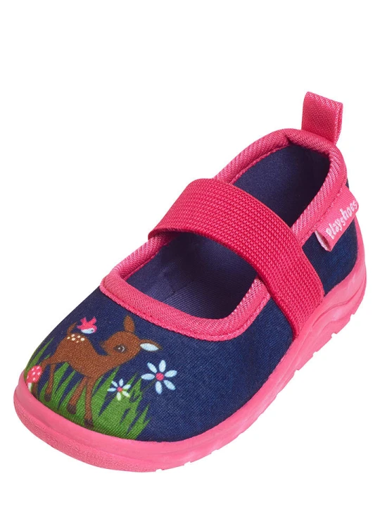 Zdjęcie produktu Playshoes Kapcie w kolorze granatowym rozmiar: 28/29