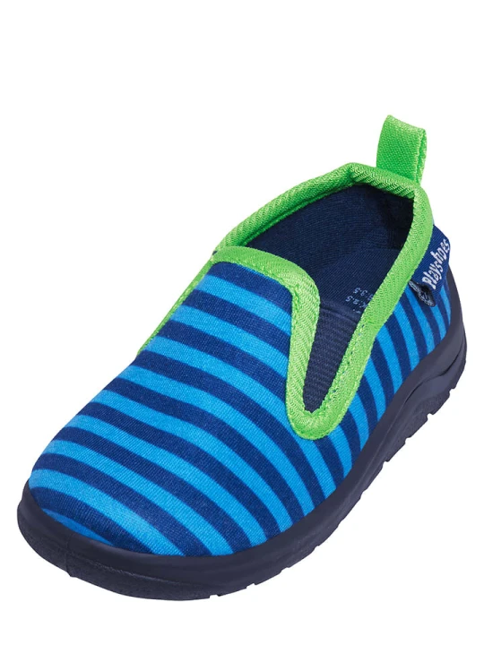 Zdjęcie produktu Playshoes Kapcie w kolorze niebieskim rozmiar: 24/25
