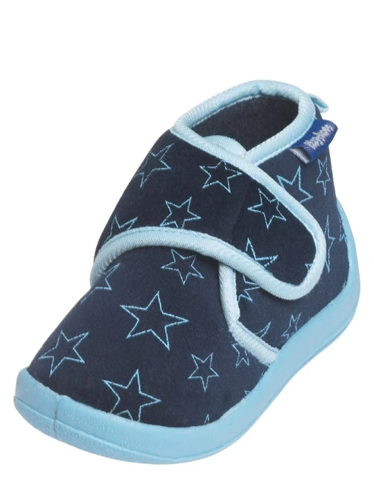 Zdjęcie produktu Playshoes Kapcie w kolorze niebieskim rozmiar: 24/25