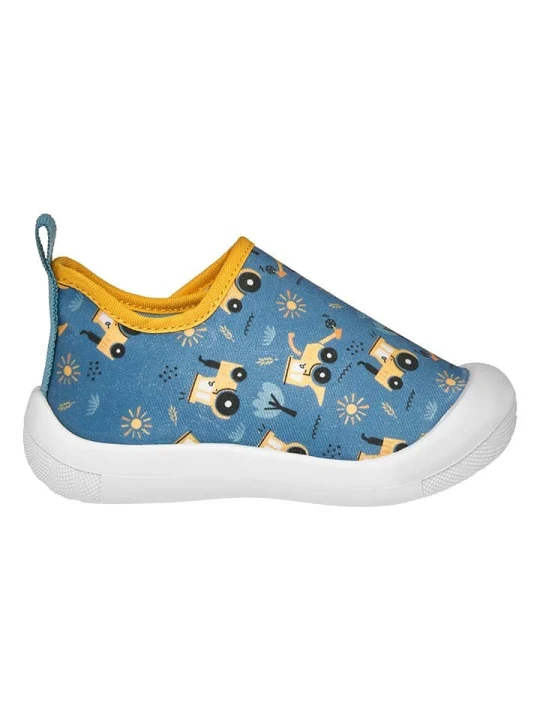 Zdjęcie produktu Playshoes Kapcie w kolorze niebieskim rozmiar: 26