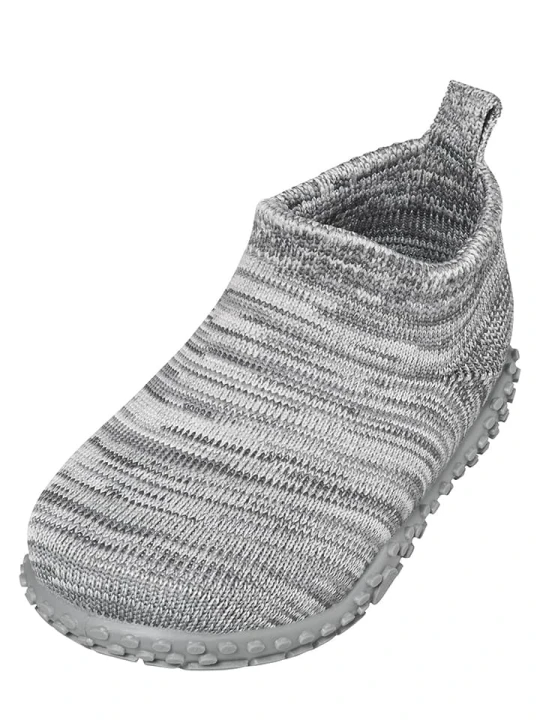 Zdjęcie produktu Playshoes Kapcie w kolorze szarym rozmiar: 24 / 25