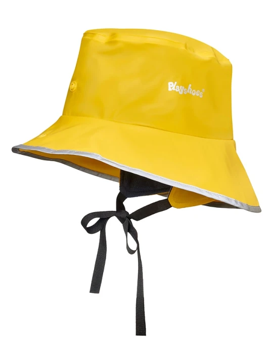 Zdjęcie produktu Playshoes Kapelusz przeciwdeszczowy w kolorze żółtym rozmiar: 48-52 cm