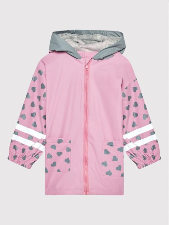 Zdjęcie produktu Playshoes Kurtka przeciwdeszczowa 408404 M Różowy Regular Fit