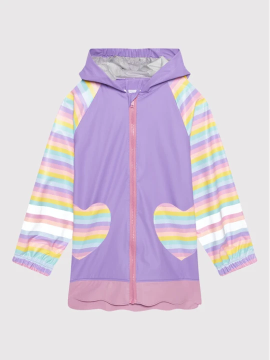 Zdjęcie produktu Playshoes Kurtka przeciwdeszczowa 408406 M Fioletowy Regular Fit