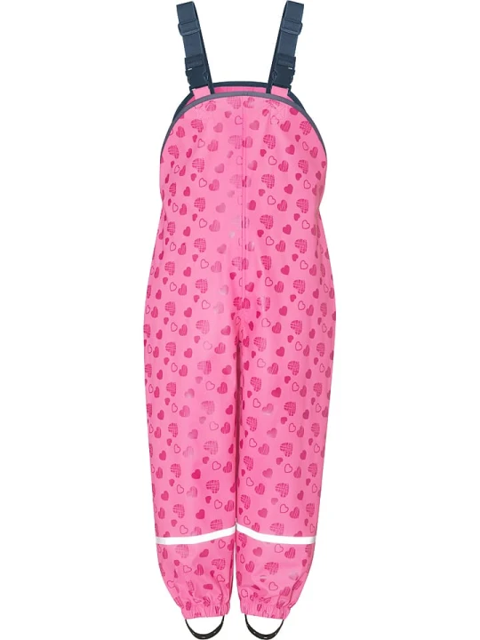 Zdjęcie produktu Playshoes Ogrodniczki przeciwdeszczowe w kolorze różowym rozmiar: 116
