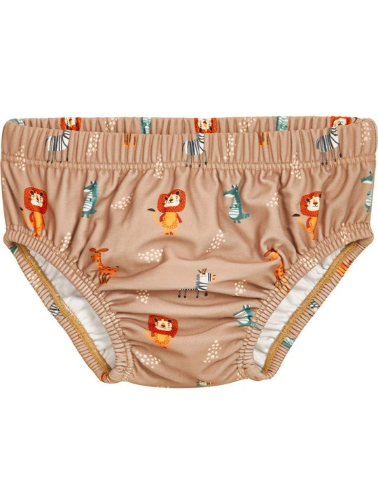 Zdjęcie produktu Playshoes Pieluszka kąpielowa w kolorze jasnobrązowym rozmiar: 86/92