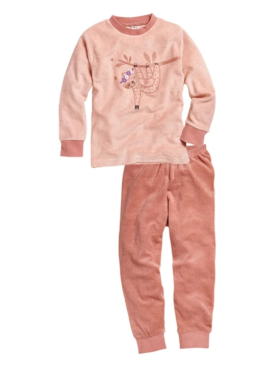 Zdjęcie produktu Playshoes Piżama w kolorze szaroróżowym rozmiar: 98