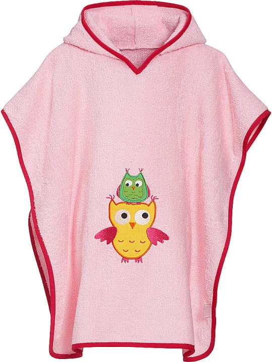 Zdjęcie produktu Playshoes Ponczo kąpielowe w kolorze jasnoróżowym rozmiar: 92-104