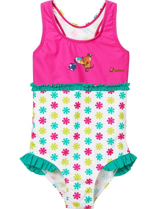 Zdjęcie produktu Playshoes Strój kąpielowy w kolorze różowym ze wzorem rozmiar: 110 / 116