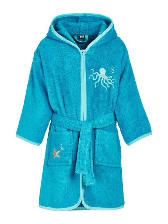 Zdjęcie produktu Playshoes Szlafrok w kolorze niebieskim rozmiar: 98/104