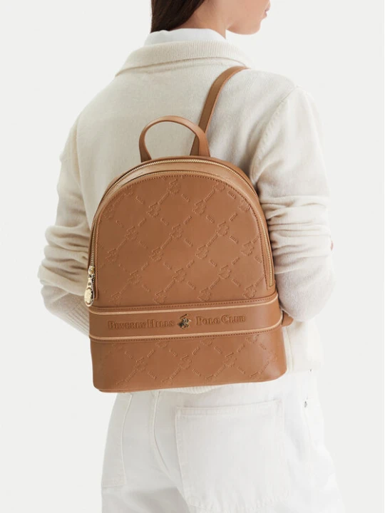 Zdjęcie produktu Plecak Beverly Hills Polo Club EO-BHPC-L-014-09 Brązowy