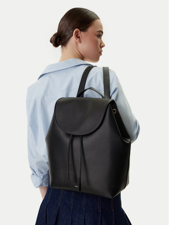 Zdjęcie produktu Plecak Calvin Klein Foil Logo Large Flap Backpack LV04F3505G Czarny