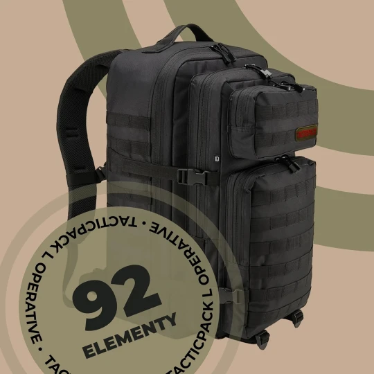 Zdjęcie produktu Plecak ewakuacyjny TACTICPACK Operative 65 l black