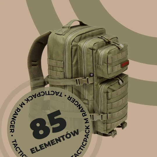 Zdjęcie produktu Plecak ewakuacyjny TACTICPACK Ranger 40 l olive Zielony