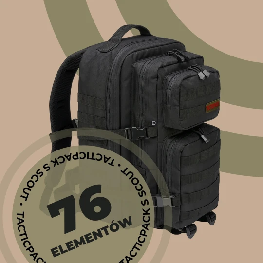 Zdjęcie produktu Plecak ewakuacyjny TACTICPACK Scout 40 l black