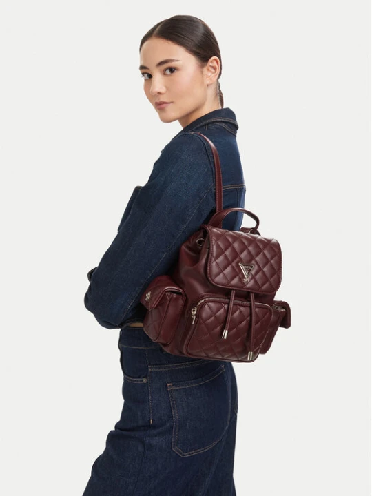 Zdjęcie produktu Plecak Guess J6YZ05 W2510 Bordowy