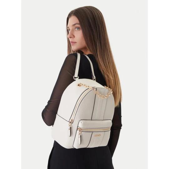Zdjęcie produktu Plecak Liu Jo AA6111 E1109 Écru Kremowy