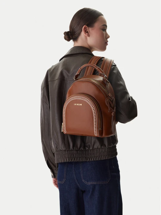 Zdjęcie produktu Plecak LOVE MOSCHINO JC4094PP1OLI0200 Brązowy