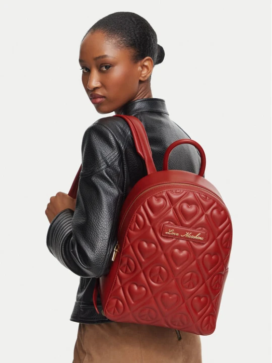 Zdjęcie produktu Plecak LOVE MOSCHINO JC4264PP0PKQ0459 Czerwony