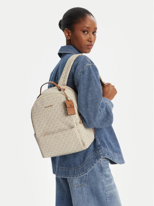 Zdjęcie produktu Plecak MICHAEL Michael Kors Sable 30T5G3XB2B Beżowy