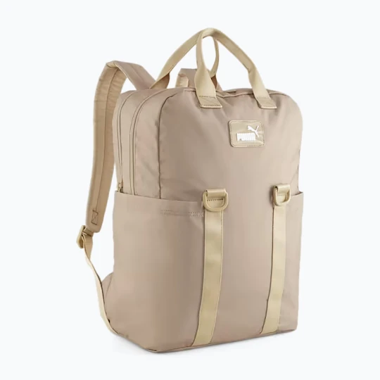 Zdjęcie produktu Plecak miejski damski PUMA Core College 20, 5 l prairie tan Beżowy
