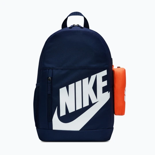 Zdjęcie produktu Plecak miejski dziecięcy Nike Elemental Shoebox 20 l midnight navy / orange / white Granatowy