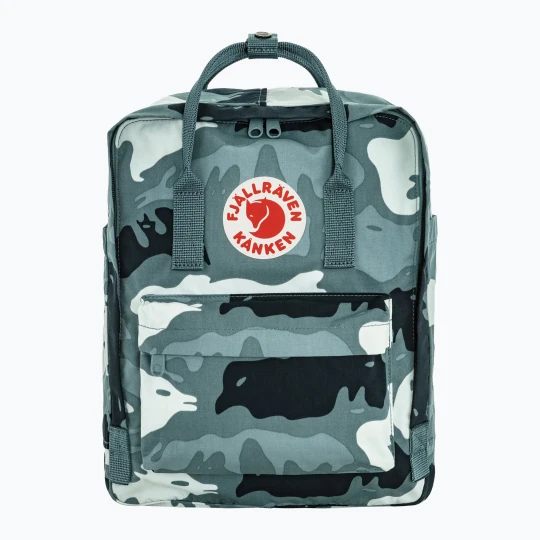 Zdjęcie produktu Plecak miejski Fjällräven Kanken Graphics 16 l nimbus blue / hidden animals