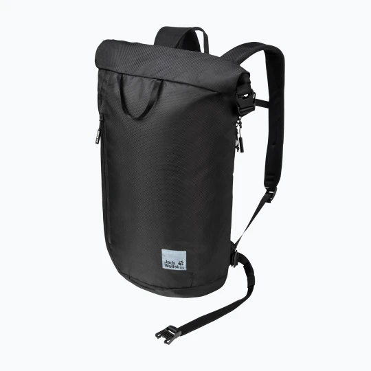 Zdjęcie produktu Plecak miejski Jack Wolfskin Helsinki Rolltop 18 l ultra black