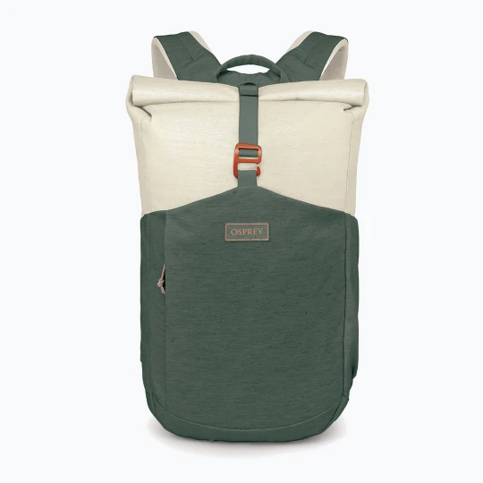 Zdjęcie produktu Plecak miejski Osprey Arcane Roll Top Pack Earth 24 l moon beige / pine leaf Zielony