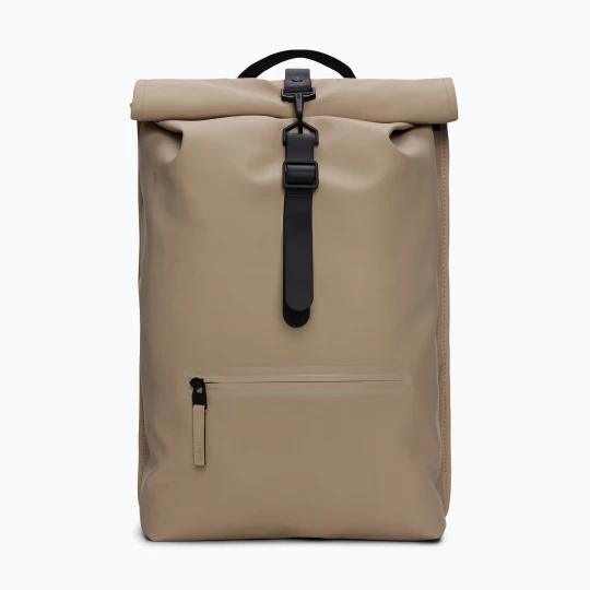 Zdjęcie produktu Plecak miejski Rains Rucksack Rolltop 13 + 4 l Beige