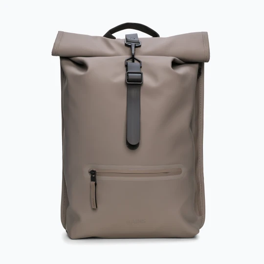 Zdjęcie produktu Plecak miejski Rains Rucksack Rolltop 13 + 4 l Cinder Brązowy