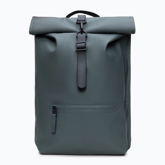Zdjęcie produktu Plecak miejski Rains Rucksack Rolltop 13 + 4 l dark grey